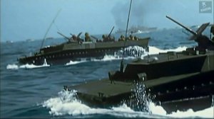 Вторая Мировая. Штурм Иводзимы 19 февраля 1945 г.