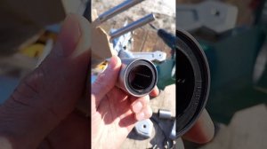 Чистка (продувка) линейных подшипников LM30UU на торцовочной пиле Luxter