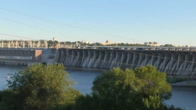 Еду на парусную регату.Утренняя прогулка. Запорожье 1.8.2020. смотреть онлайн