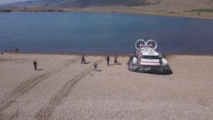 Судно на воздушной подушке "Бирюса" / BIRYUSA Hovercraft / Baykal Lake