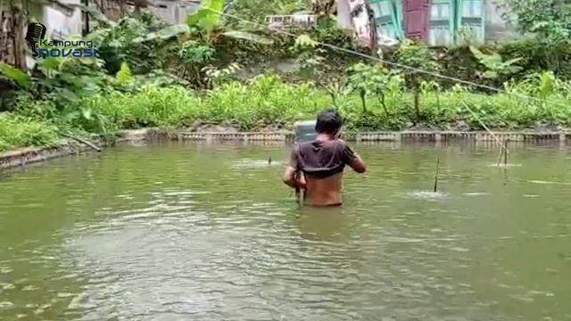 TURBIN AERATOR BUATAN KAMPUNG INOVASI, MEMANFAATKAN BARANG BEKAS. смотреть онлайн