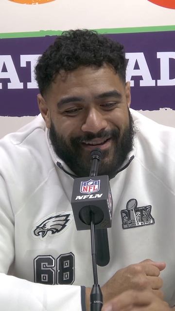 Jordan Mailata doing a Bane impression