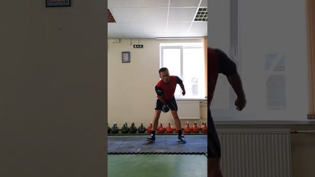 Рывок 24кг, 5 мин, 124 подъема. смотреть онлайн