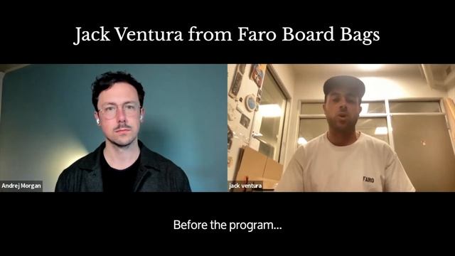 How Jack Ventura Grew Faro Board Bags 10x in 90 Days смотреть онлайн
