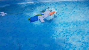 Poolroboter Kokido Manga Plus RC32 erste Arbeitsrunde