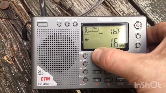 Wild Planet Radio DJ Part 15 AM Transmitter Toy Outside Test смотреть онлайн