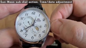 Orient Sun&Moon v4  RA-AK0003S automatic watch review + showcase #orient #watchreview #gedmislaguna