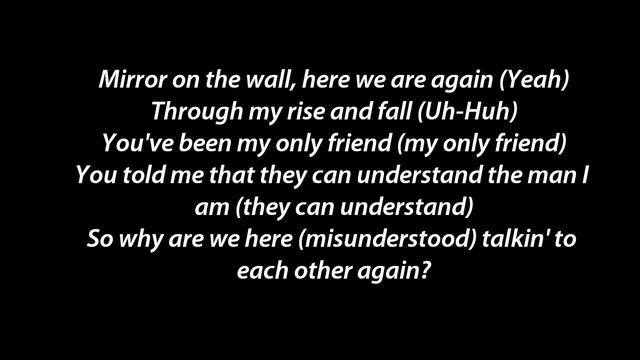 Lil' Wayne - Mirror ft. Bruno Mars Instrumental_Karaoke Lyric on the screen HD смотреть онлайн