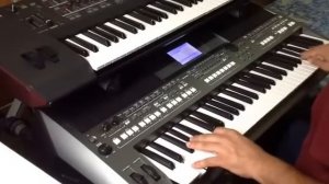 Демонстрация синтезатора YAMAHA PSR S670 ( без болтовни )