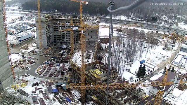 08.03.2016 Камера 3. ЖК "Эталон-сити". День за минуту. смотреть онлайн