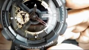 | G-SHOCK PROTECTION CASIO SHOCK RESIST MODEL NO 5146 GA-110RG | SALIM REZA | SET UP TIME |