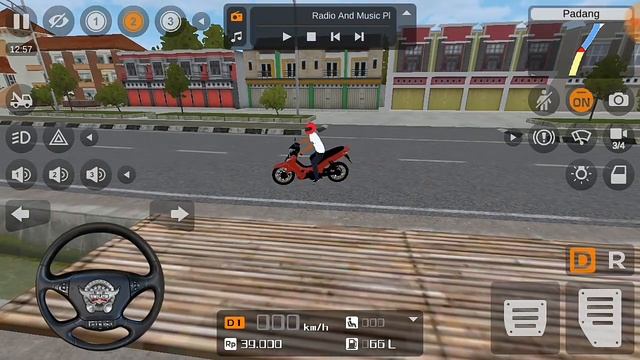 New Jupiter scooty mod in bussid | New indian TVS Jupiter Scooty Mod In Bus Simulator Indonesia