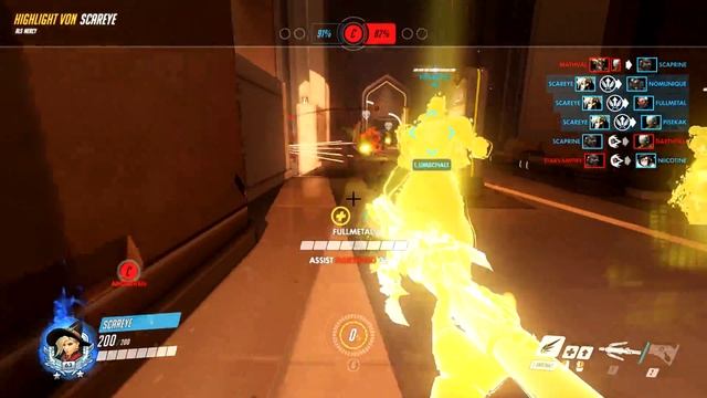 Overwatch Highlight - Marcy 3er Heal - 4K смотреть онлайн