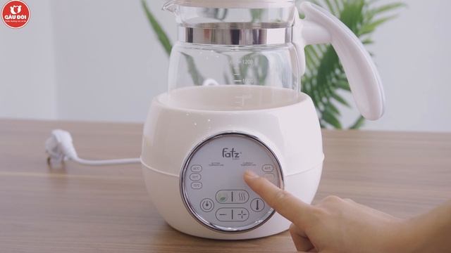 Hướng Dẫn Sử Dụng Máy Đun Và Hâm Nước Pha Sữa Thông Minh Bình đun  giữ nhiệt FATZBABY| Gấu Đôi
