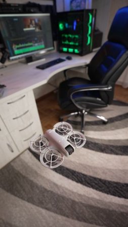 Ловим дрон DJI Neo на ногу👍