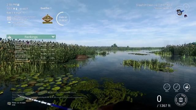 Fishing planet world bass tour Q1