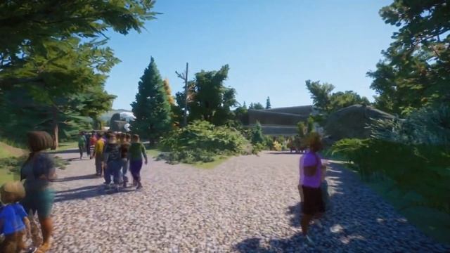 Polar Bear Habitat and Modern Education Center | Thorton Hills Zoo | Planet Zoo смотреть онлайн