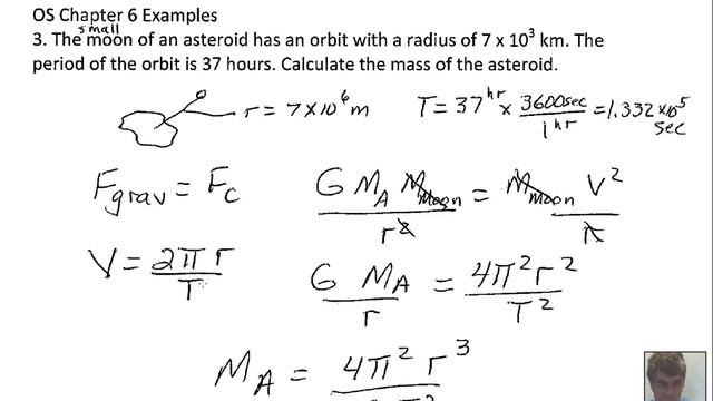 Calculate Mass of Asteroid that is observed to have a moon смотреть онлайн