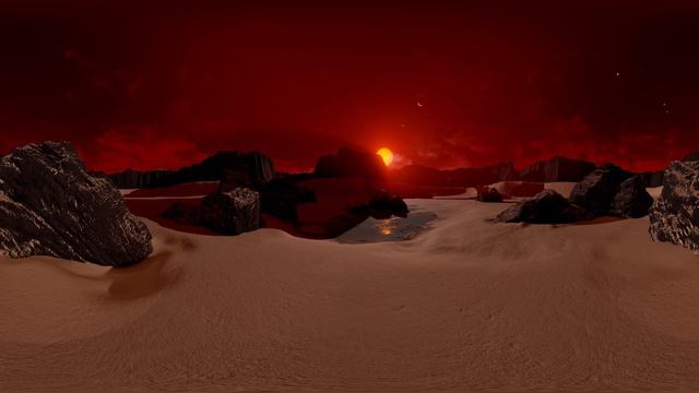 NASA VR: On the Surface of Planet TRAPPIST-1d - 360 view смотреть онлайн