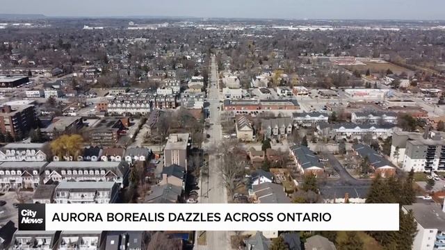 Aurora dazzles Canadians in big cities смотреть онлайн