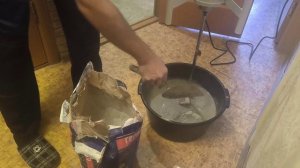 ремонт в ванной (третья часть: выравнивание пола)