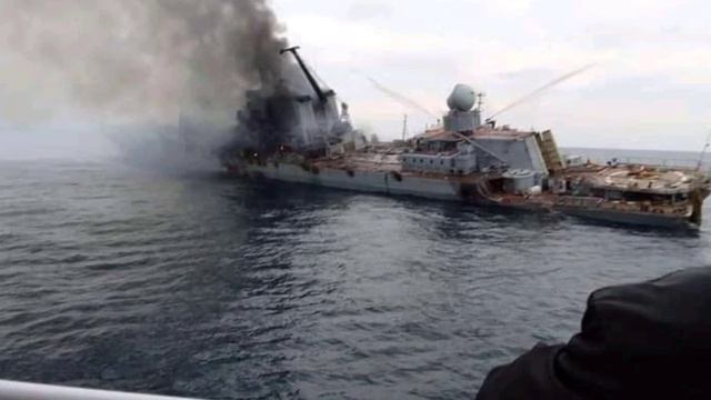 RUSSIAN NAVY SHIP HIT BY NEPTUNE MISSILE смотреть онлайн