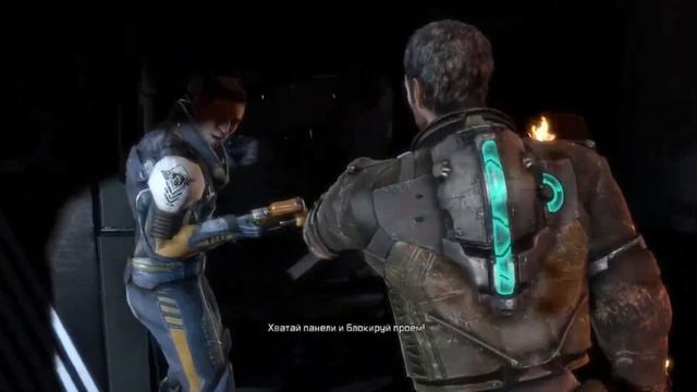 Мины и полеты в открытом космосе. Dead Space 3 .Кооп часть 3. смотреть онлайн
