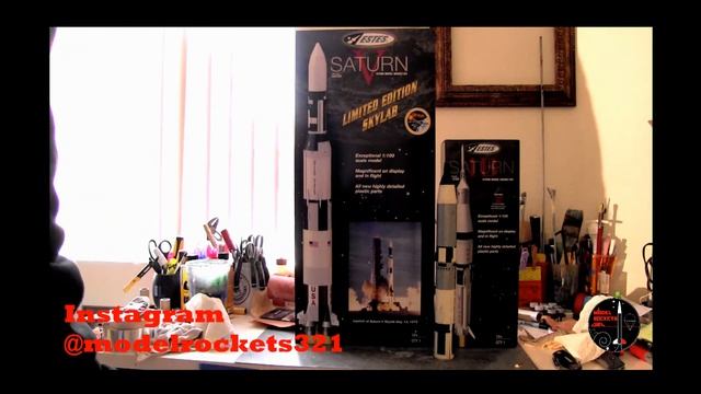Partial Collection! Estes Saturn V SKY Lab, Saturn 1B, Quest DC-Y Quest Space Clipper смотреть онлайн