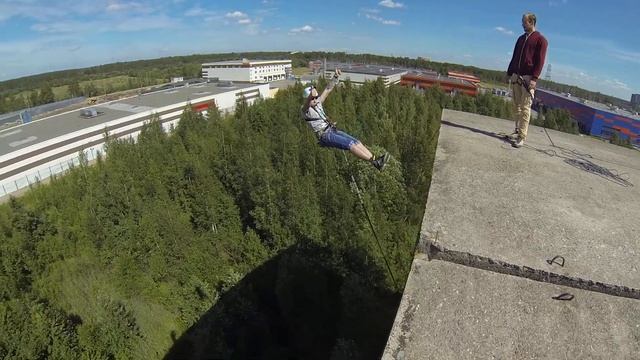 Прыжки с Крематория с командой RAPT - Андрей смотреть онлайн