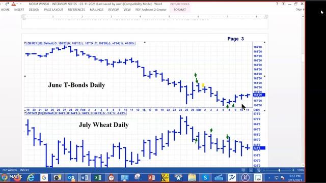 Norm Winski analyzes commodities and stocks 11 MAR 2021