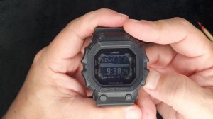 CASIO G-SHOCK GX-56BB KING -AJUSTES (Comparando o tamanho com o DW-5600)