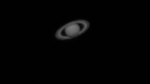 Saturn with ZWO ASI120MM Red channel 130 Apo Refractor