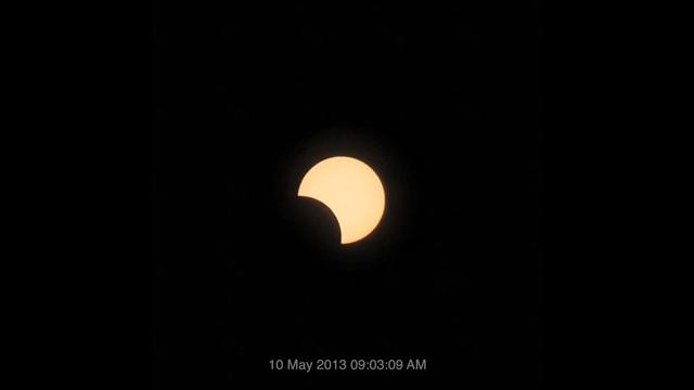 Partial Solar Eclipse in Melbourne смотреть онлайн