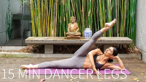 Move with Nicole - DANCER LEGS WORKOUT || Toned Legs and Glutes (No Equipment)