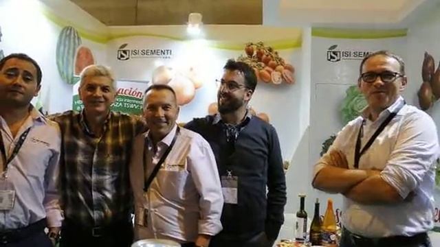 La "squadra" di Isi Sementi al Fruit Attraction di Madrid