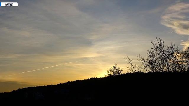 Трускавець онлайн: Осінній схід сонця над Трускавцем! Timelapse смотреть онлайн