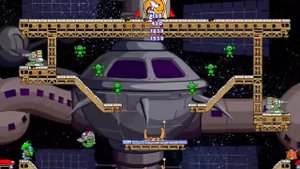 Снежок, приключения в космосе, новое видео.