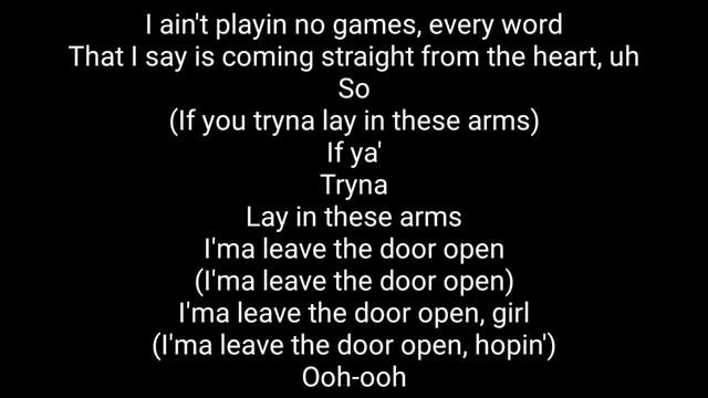 Bruno Mars, Anderson. Paak, silk Sonic - Leave The Door Open (Acoustic Karaoke) смотреть онлайн