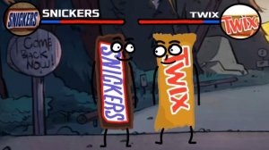 SNICKERS против TWIX