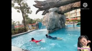 Amari pattaya เที่ยวสวนน้ำ เที่ยวทิพย์ เล่นสไลด์เดอร์ #สวนน้ำ#อมารี พัทยา/mookandmom