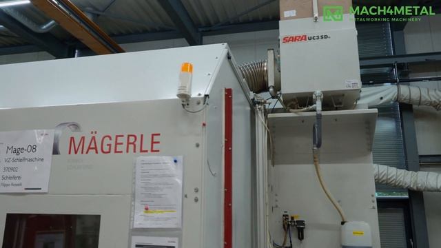 CNC Grinding center for large and heavy workpieces MAEGERLE MGC560 MACH4METAL 3-3 Surface Profile смотреть онлайн
