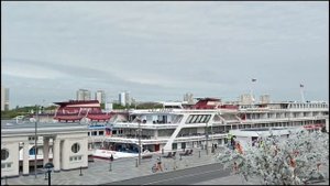 Мой речной круиз. Теплоход"Николай Карамзин".Москва-Калязин-Москва. Часть 1. Речной вокзал. Отплыти