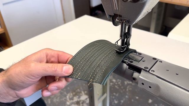 GLOBAL WF35 Cylinder Arm Walking Foot Needle Feed Demonstration смотреть онлайн