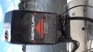 Idle on 1996 Mercury 115hp 2-Stroke OIl Injected Outboard Motor
