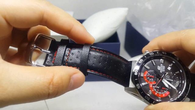 JAM TANGAN CASIO EDIFICE EFV-550L-1A ORIGINAL UNBOXING *BEST SELLER смотреть онлайн
