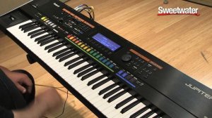 Roland Jupiter-50 SuperNATURAL Performance Synthesizer Demo - Sweetwater Sound