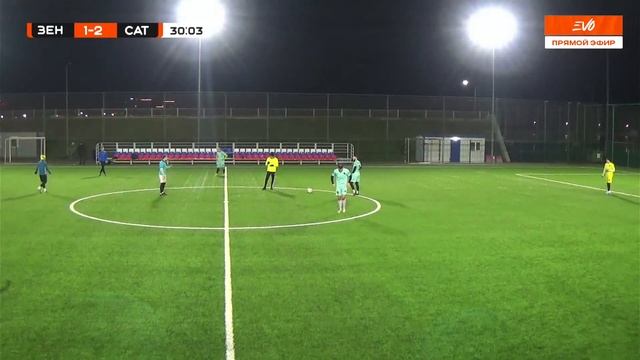 Зенит - ЛФК САТУРН | 1/2 золотой плей-офф EVO Night Cup | Прямая трансляция смотреть онлайн