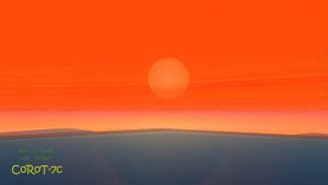 CoRoT-7c - space engine