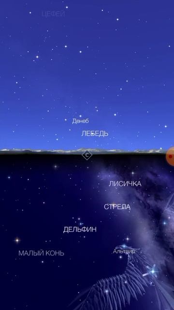 приложение с помощью которово можно определять созвездия звезды планеты и даже Млечный Путь.