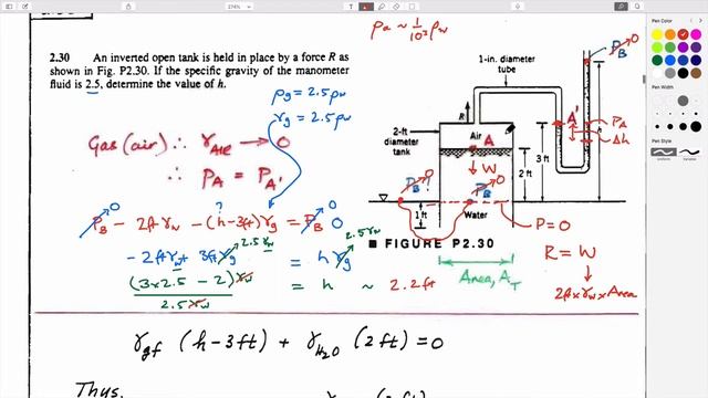 2:3 Examples - Suction, Manometry, Slightly Compressible Fluids смотреть онлайн